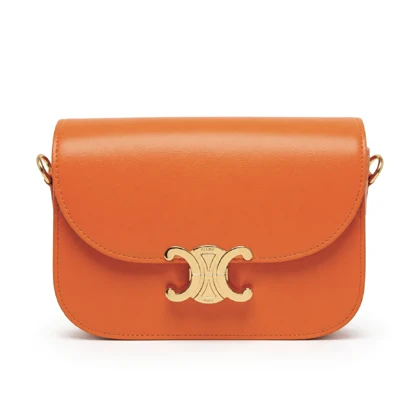 کیف celine paris چرم وارداتی نارنجی / کلاین پاریس