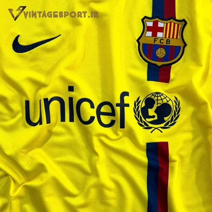 لباس دوم بارسلونا 2009