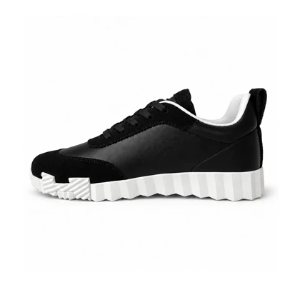 کتانی هرمس مشکی کد 2354 / HERMES SNEAKERS