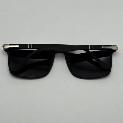عینک آفتابی پلاریزه پرسول PERSOL مستطیلی لولا فنری کد P 8011