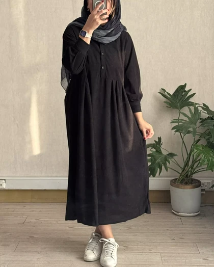 پیراهن مانتویی ابرا