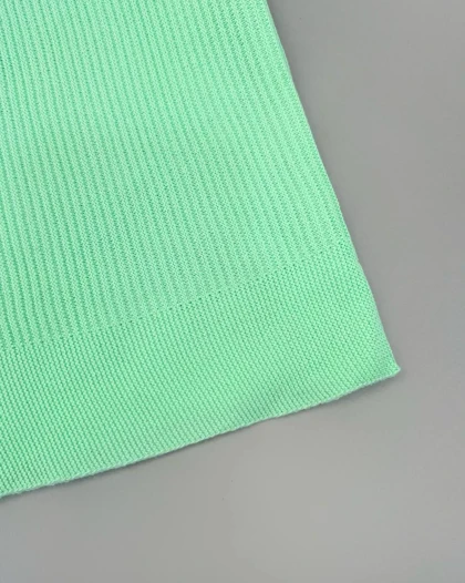 تاپ بافت یقه تور رنگی کد 4301