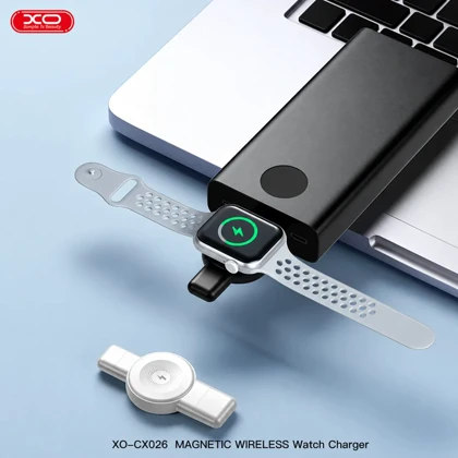 شارژر بی سیم ساعت هوشمند ایکس او XO مدل CX026 توان 2.5 وات