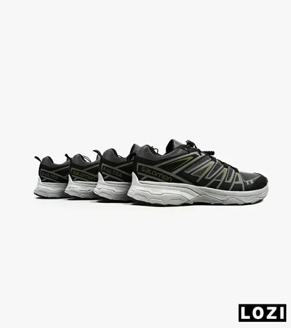 کفش کتانی مشکی طوسی سبز Salomon X ULTRA