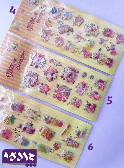 استیکر آکواریومی شیشه ای