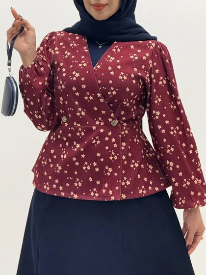 3977-شومیز و دامن فریماه