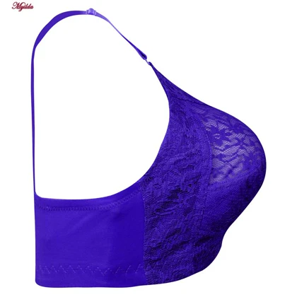 سوتین زنانه آبی کاربنی پانیذ کد 66351-5