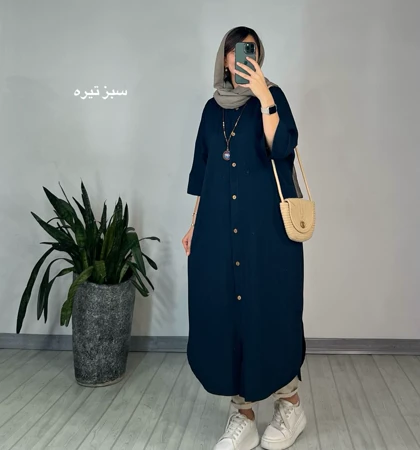 مانتو بلند زرین 1