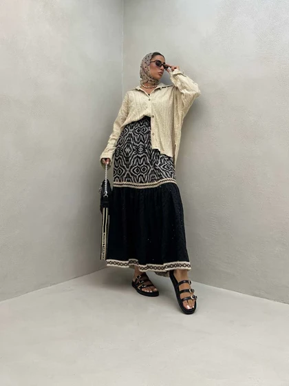 شومیز پارچه گیپور