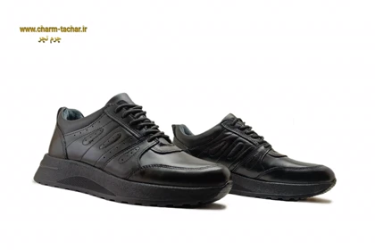 کفش اسپرت مردانه طبی چرم طبیعی si184