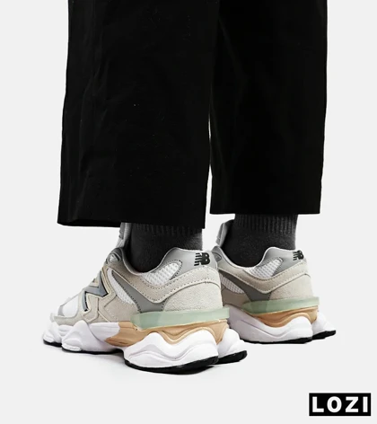 کفش کتانی مردانه کرم NEW BALANCE 9060