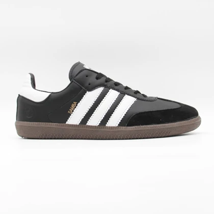 کتانی آدیداس سامبا مشکی سفید کد 6522