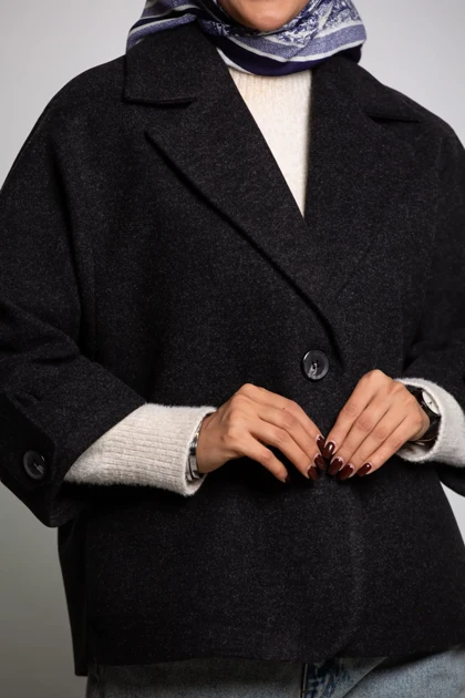 پالتو کت فوتر آستین پاگون New