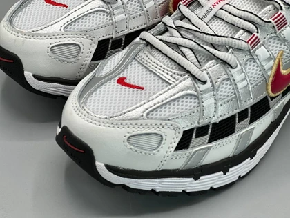 کتانی نایکی P6000 طوسی مشکی قرمز/Nike