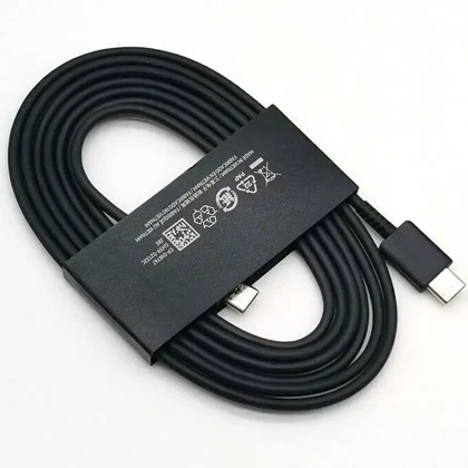 کابل شارژ اورجینال S23 سامسونگ TYPE-C به TYPE-C