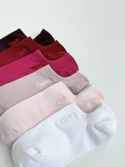 7302-جوراب گلدوزی polo