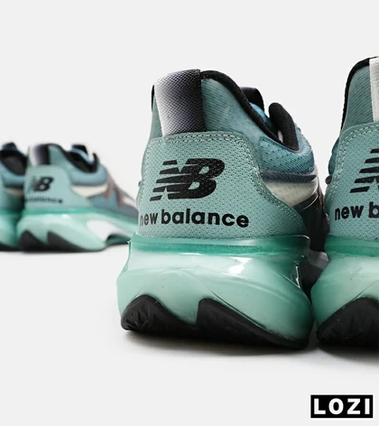 کفش کتانی مردانه و زنانه طوسی سبز NEW BALANCE More Trail v3