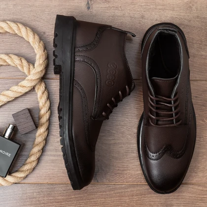 نیم بوت مردانه COCO قهوه ای مدلSalivan ویژه