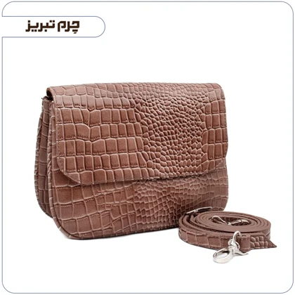کیف چرم دوشی زنانه دست دوز مدل VK81