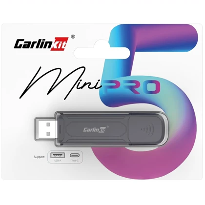 آداپتور بی سیم اندروید اتو و apple carplay کارلینکیت مدل GARLIN MINI SE Pro