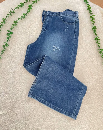 شلوار جین واید مرسدس