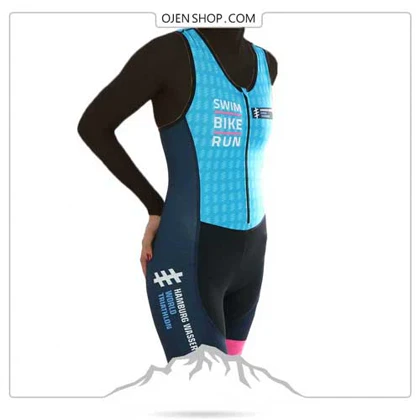 سرهمی پد دار دوچرخه سواری IRONMAN