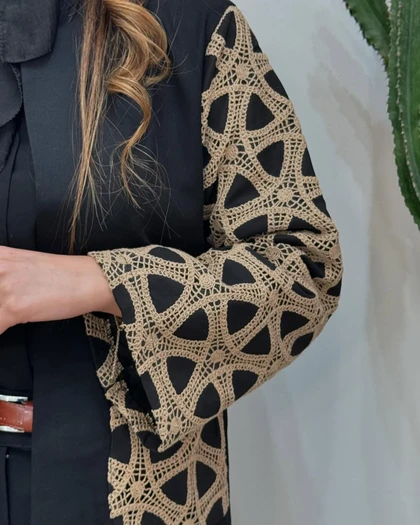 کت آستین گیپور