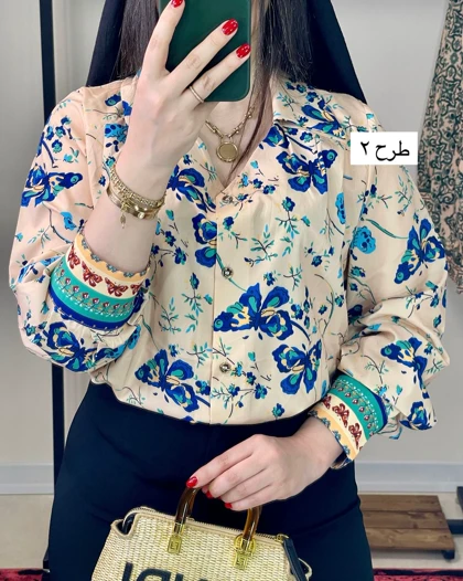 تونیک طرح‌دار پایین حاشیه