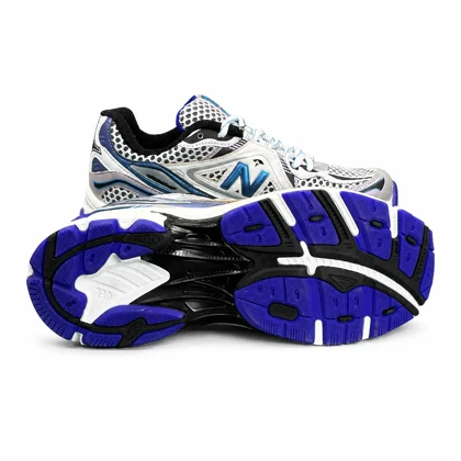 کتانی زنانه مدل نیوبالانس 1064 (کیفیتاورجینال) سفید آبی New Balance