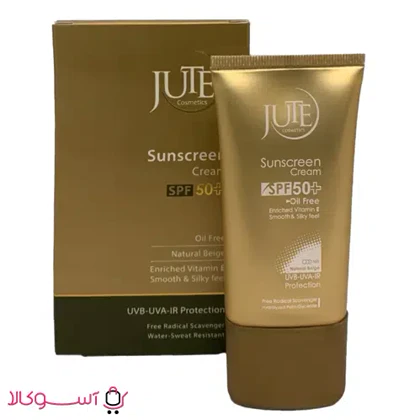 کرم ضدآفتاب ژوت بژ طبیعی مناسب پوست چرب حجم 40 میل