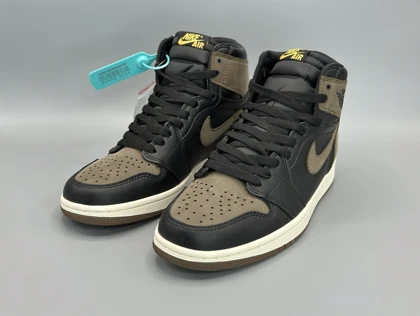 کتانی نایک ایر جردن 1 پالومینو مشکی قهوه ای/Nike air Jordan1 Palomino