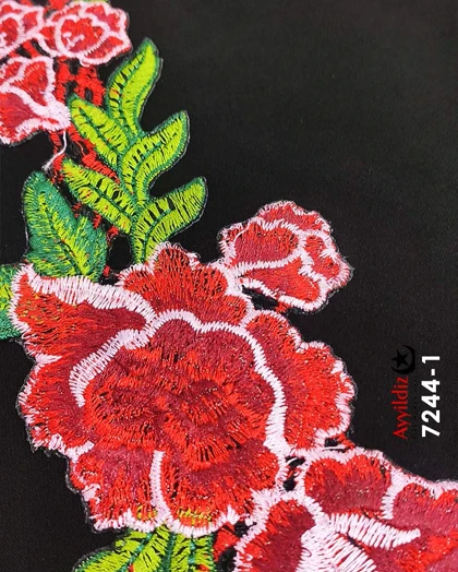 پیراهن مجلسی زنانه شیک سایز بزرگ کد 7244 (سفارشی دوز 10 روز کاری)