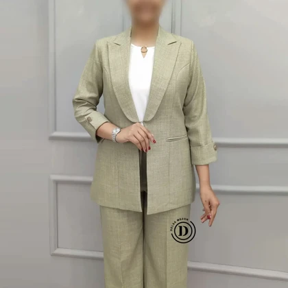 کت و شلوار گاواردین شیدا 571