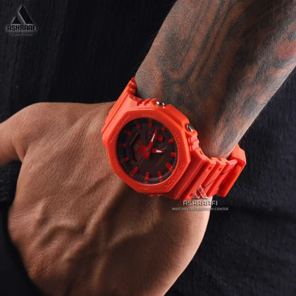 ساعت جیشاک قرمز Casio G-Shock GA-2100-5611R