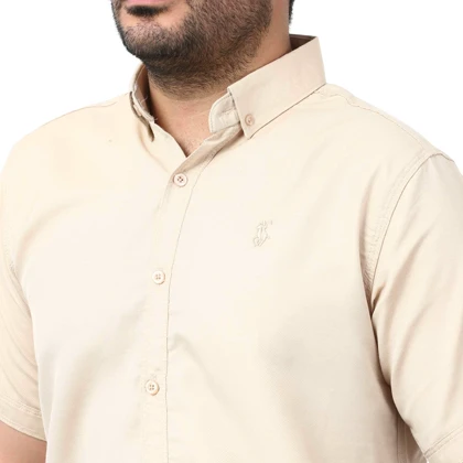 پیراهن آستین کوتاه ساده مردانه برند مد مدل 141114913