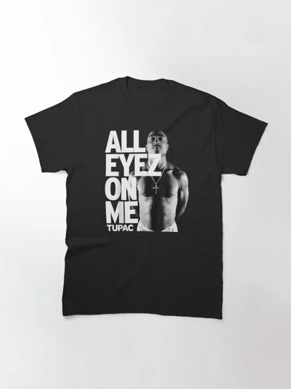 تیشرت لانگ 2PAC طرح All Eyez On Me Classic T-Shirt کد 190251