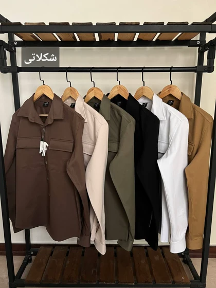 پیراهن کتان دوجیب 2616