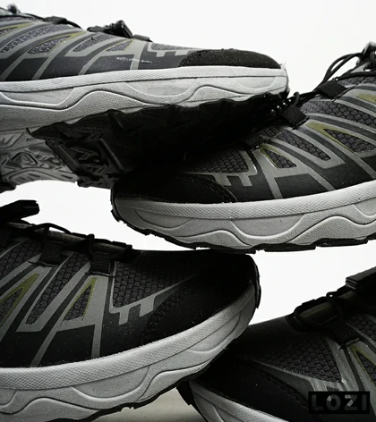 کفش کتانی مشکی طوسی سبز Salomon X ULTRA