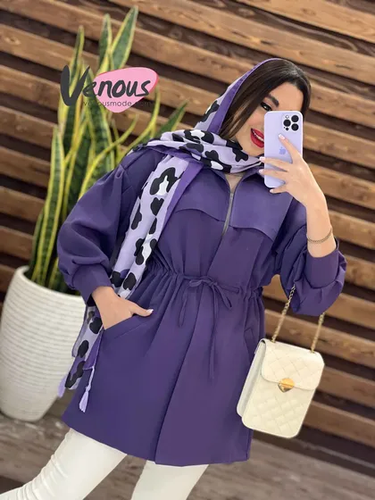 مانتو بالاژیله کمرگت