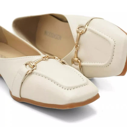 کفش کالج زنانه مدل Flat shoes - 0271
