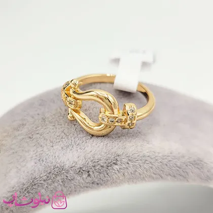 انگشتر زنانه وای اس ایکس طرح امگا