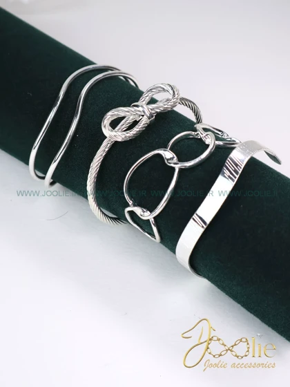 مجوعه 4 عددی بنگل-دستبند زنانه کد B2191