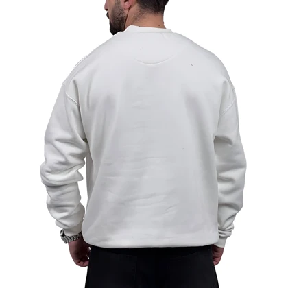 دورس مردانه سفید سه نخ طرح JUST BE