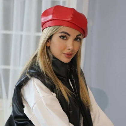کلاه برت چرم