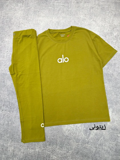 ست تیشرت و لگ alo