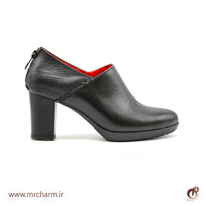 کفش پاشنه‌دارتمام چرم mrc2113-07