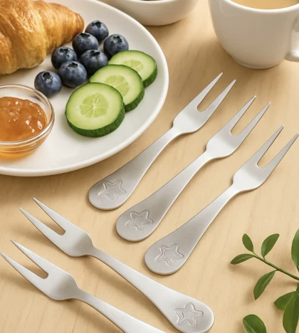 ست صبحانه خوری استیل طرح ستاره