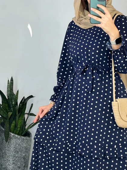 پیراهن مانتویی شکوفه 5