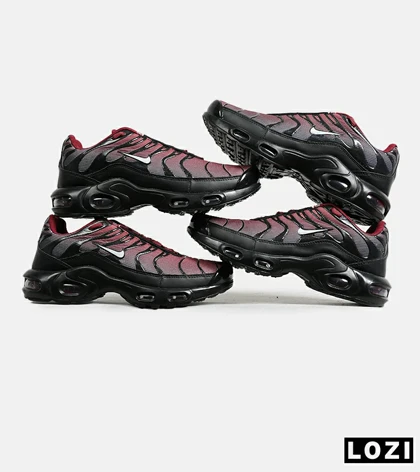 کفش کتانی مردانه و زنانه مشکی قرمز NIKE AirMax Plus TN Ultra