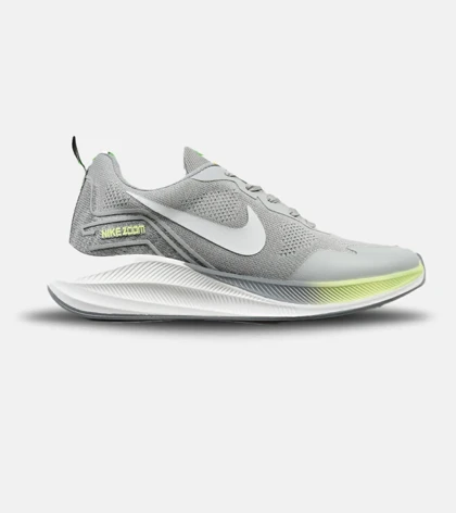کفش اسپرت کتانی نایک زوم طوسی زرد nike air zoom کد 275462